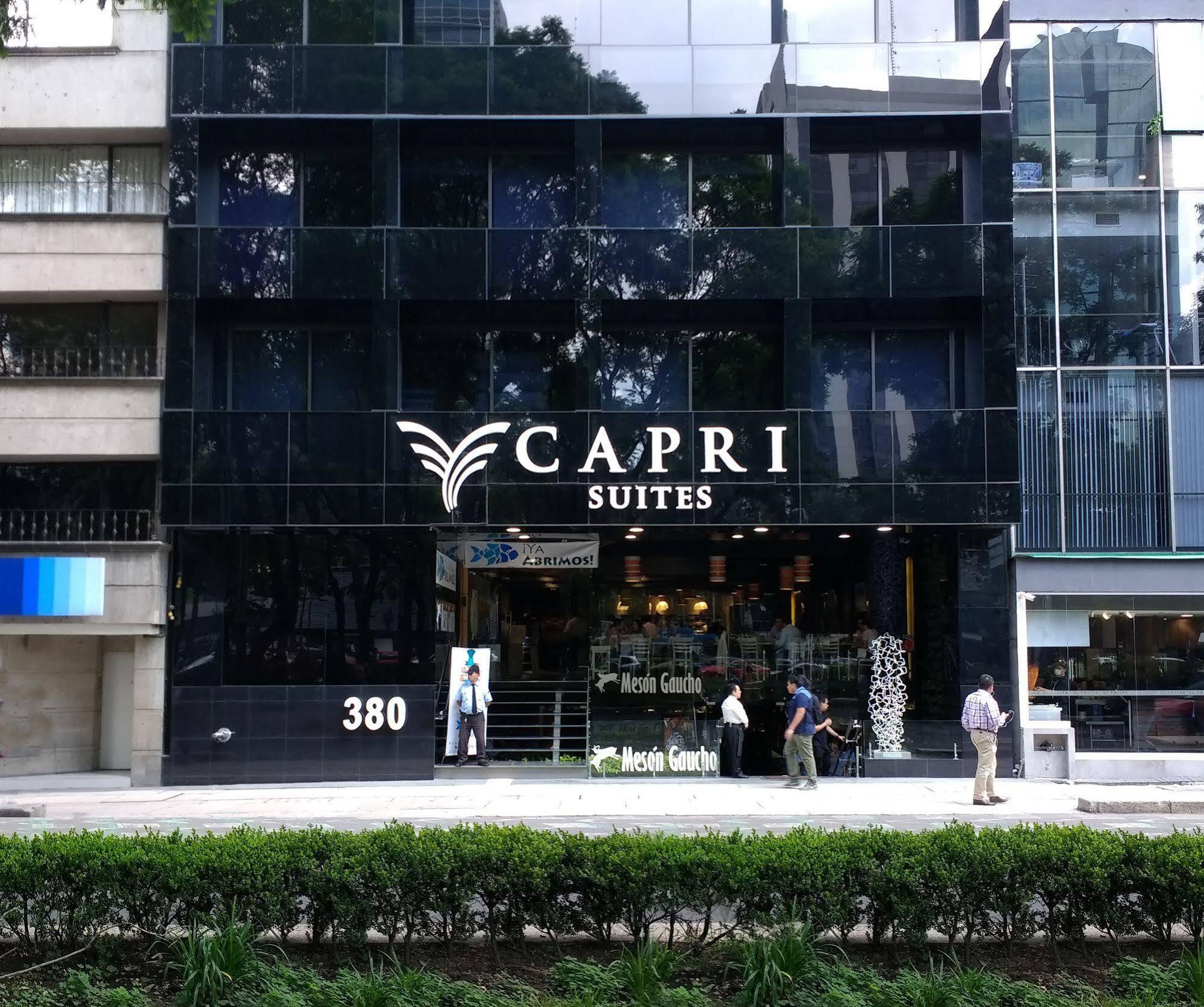 Suites Capri Reforma Angel 380 Мехіко Екстер'єр фото